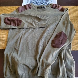 Forever 21 men olive brown sweater